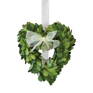 BOXWOOD HEART-SHAPED WREATH