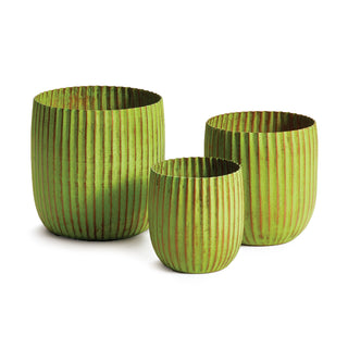 TERRACE TALL CACHEPOTS, SET OF 3