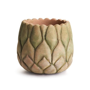 WEATHERED GARDEN ARTICHOKE POT SMALL