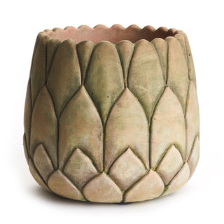 WEATHERED GARDEN ARTICHOKE POT LARGE