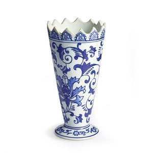 BARCLAY BUTERA DYNASTY FLORAL VASE