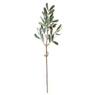 OLIVE STEM WITH OLIVES 19.5"