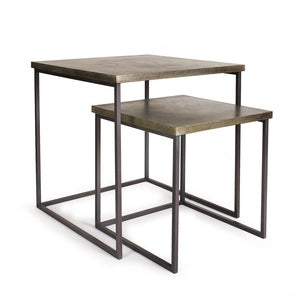 ARBORETUM NESTED CUBE TABLES, SET OF 2