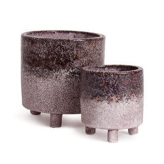 ELLY CACHEPOTS, SET OF 2