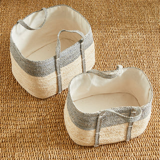 QUINN RECTANGULAR BASKETS, SET OF 2