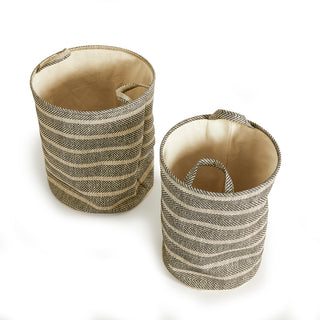 MARLEIGH ROUND BASKETS, SET OF 2