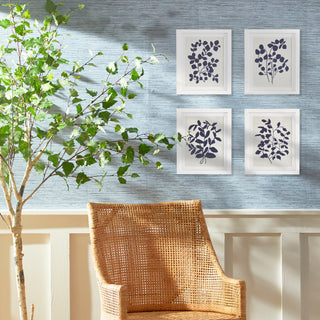 LEAFY VINE PRINTS, SET OF 4