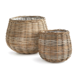 BRINLEY BASKETS, SET OF 2