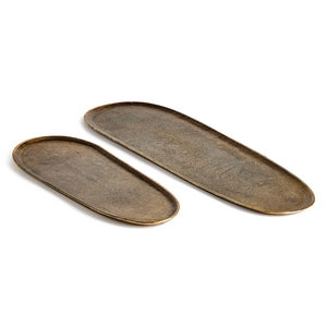 ROSALINE DECORATIVE TRAYS, SET OF 2