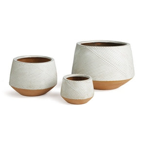 DRU POTS, SET OF 3