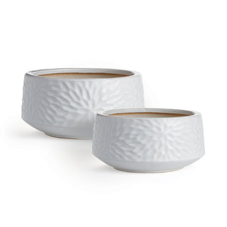 EMMY LOW POTS, SET OF 2