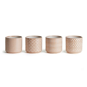 CHASE POTS, SET OF 4