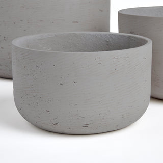 CONCRETELITE TERRANEA WIDE POTS, SET OF 3