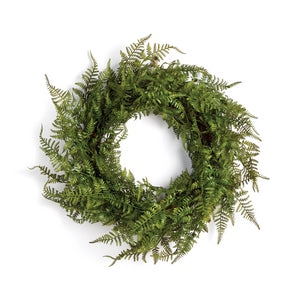 FERN WREATH 18"