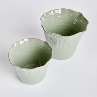 NATURA POTS, SET OF 2