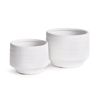 COLTON CACHEPOTS, SET OF 2