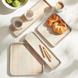 LANGLEY RECTANGULAR TRAYS, SET OF 2