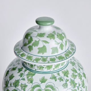 IMPERIAL IVY LIDDED GINGER JAR