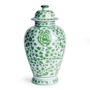 IMPERIAL IVY LIDDED GINGER JAR