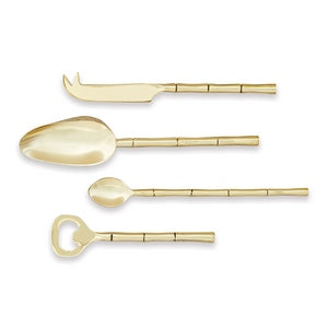 GROVE COCKTAIL ACCESSORIES, SET OF 4