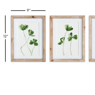 CLOVER CUTTINGS PETITE PRINTS, SET OF 3