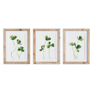 CLOVER CUTTINGS PETITE PRINTS, SET OF 3