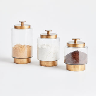 BRAIDEN CANISTERS, SET OF 3