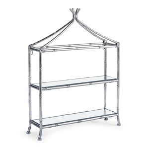 DAPHNE 2-TIER CURIO SHELF