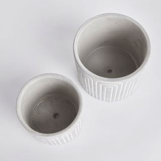 SUMNER POTS, SET OF 2