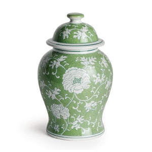 IMPERIAL LOTUS LIDDED GINGER JAR