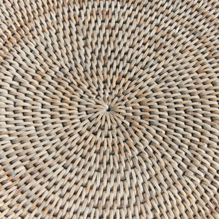 BURMA RATTAN ROUND PLACEMAT