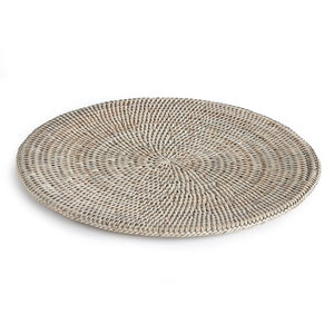 BURMA RATTAN ROUND PLACEMAT