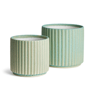 SABLE POTS, SET OF 2