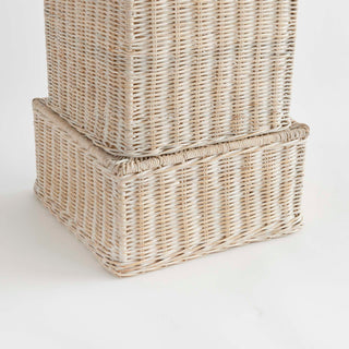 CHARLESTON RATTAN PEDESTAL SHORT