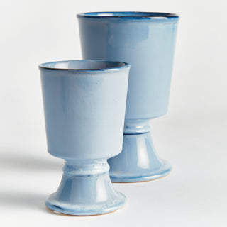 KELCY FOOTED CACHEPOTS, SET OF 2