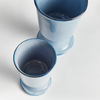 KELCY FOOTED CACHEPOTS, SET OF 2