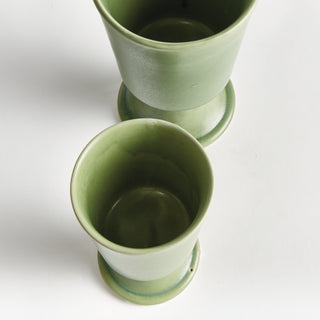 KELCY FOOTED CACHEPOTS, SET OF 2