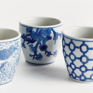 BARCLAY BUTERA DYNASTY MINI FLOWER POTS, SET OF 6