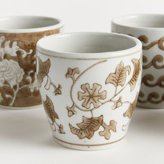 PROVINCE MINI FLOWER POTS, SET OF 6