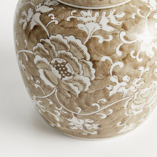PROVINCE LOTUS LIDDED JAR