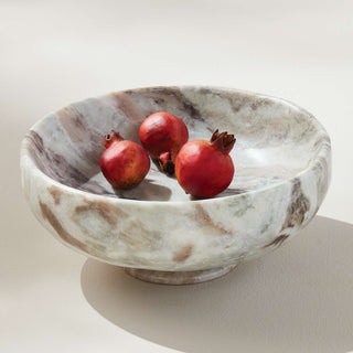 JOSEPHINE MARBLE FOOTED BOWL