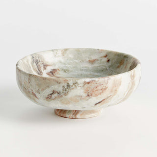 JOSEPHINE MARBLE FOOTED BOWL