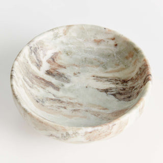 JOSEPHINE MARBLE FOOTED BOWL