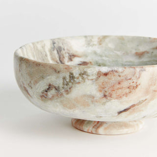 JOSEPHINE MARBLE FOOTED BOWL