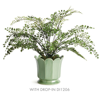 MALINE FOOTED  POT LARGE