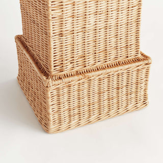 CHARLESTON RATTAN PEDESTAL TALL