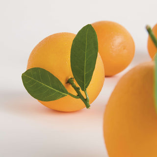 FAUX ORANGES 5" ASSORTED, SET OF 6
