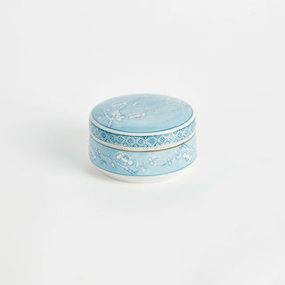 MONARCH EMPRESS ROUND LIDDED CATCHALL BOX SMALL