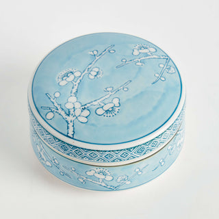 MONARCH EMPRESS ROUND LIDDED CATCHALL BOX SMALL