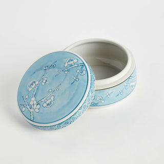 MONARCH EMPRESS ROUND LIDDED CATCHALL BOX SMALL